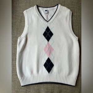 Janie & Jack Youth Boys Sweater Vest Size 6